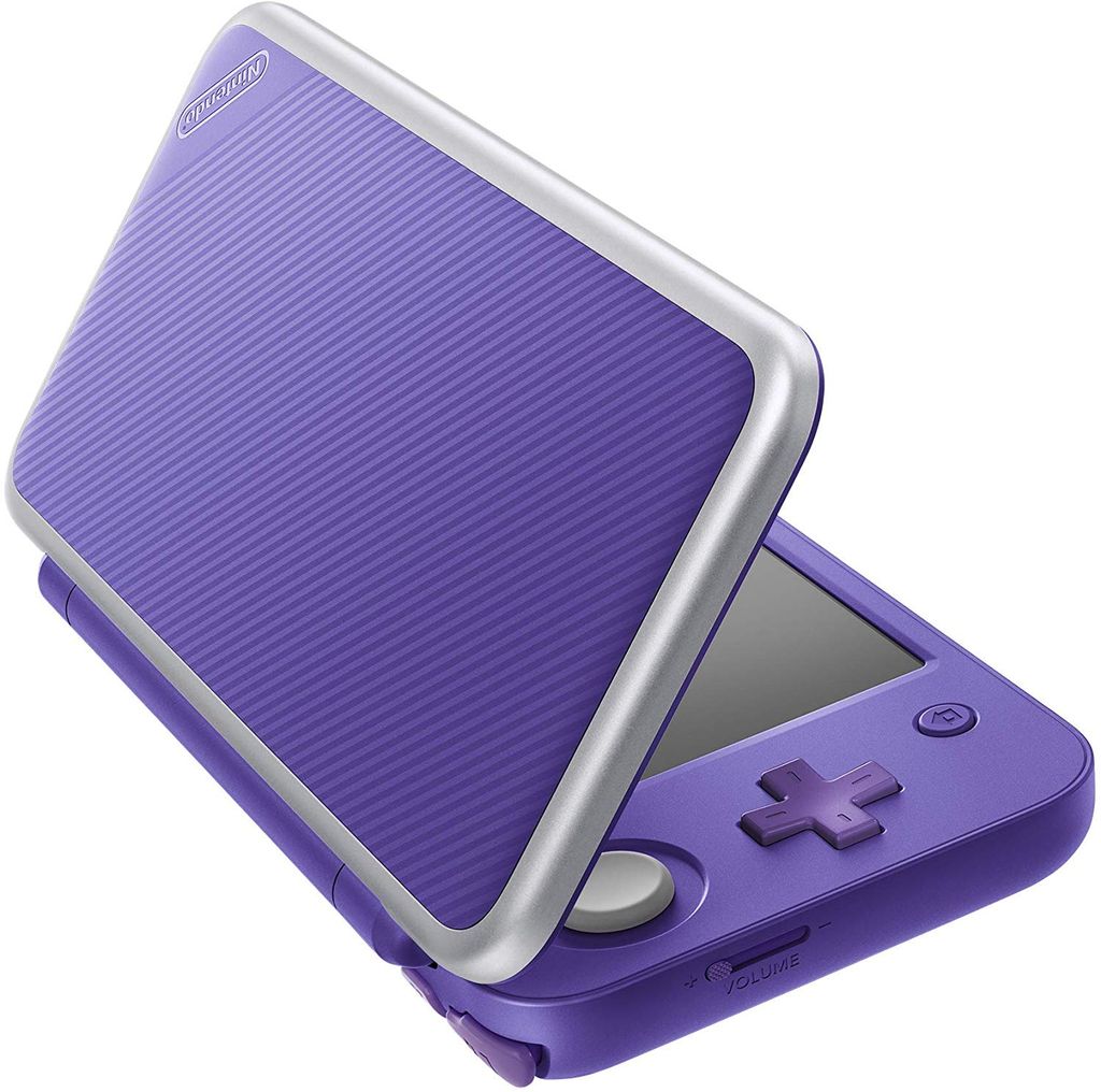 New Nintendo 2DS XL - Purple + Silver With Mario Kart 7