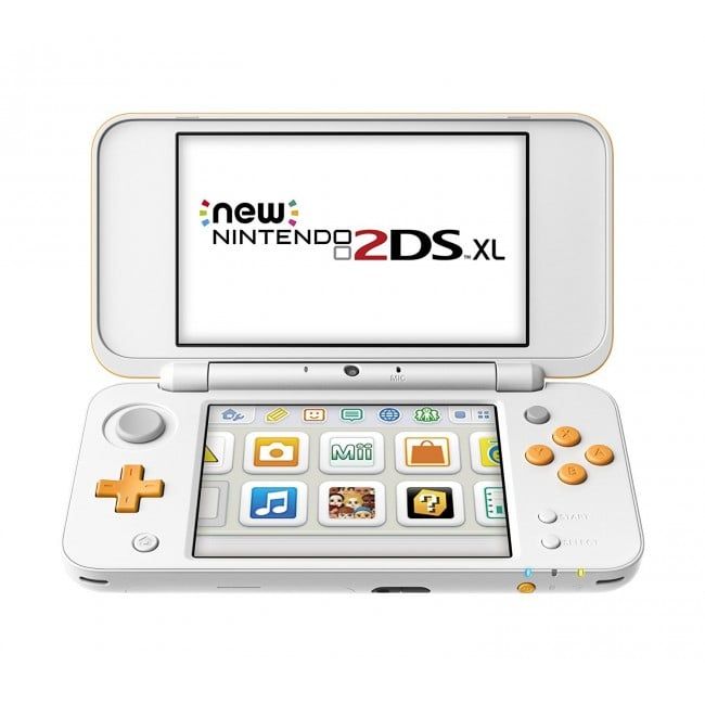 New Nintendo 2DS XL - Trắng/Cam/US VER