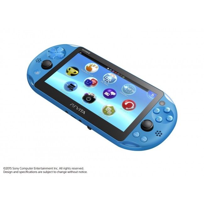 PS Vita Slim Wi-Fi PCH-2000 Aqua Blue ZA23- HACK FULL