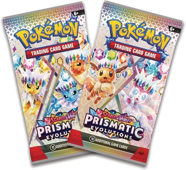 Hộp Pokémon TCG: Scarlet & Violet Prismatic Evolutions Mini Tin