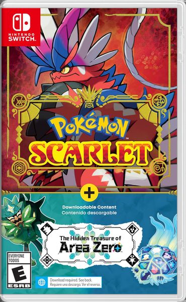 Pokémon Scarlet + The Hidden Treasure of Area Zero Bundle (Game+DLC)