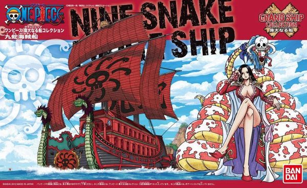 MÔ HÌNH NINE SNAKE PIRATE SHIP ONE PIECE GRAND SHIP COLLECTION