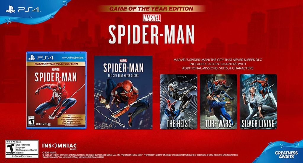 747 - Marvel's Spider-Man: Game of The Year Edition