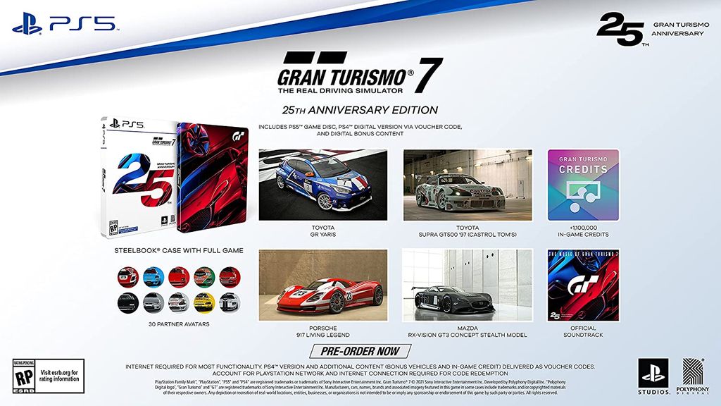 063 - Gran Turismo 7 25th Anniversary Edition- US VER