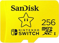 SanDisk 256GB microSDXC UHS-I-Memory-Card for Nintendo-Switch