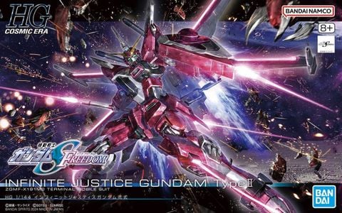 Mô hình HG Infinite Justice Gundam Type II 1/144 - Chính hãng Bandai