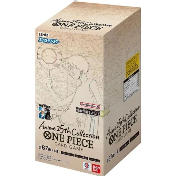 Thẻ bài TCG One Piece Extra Booster Anime 25th Collection EB-02 [JAP VERSION]
