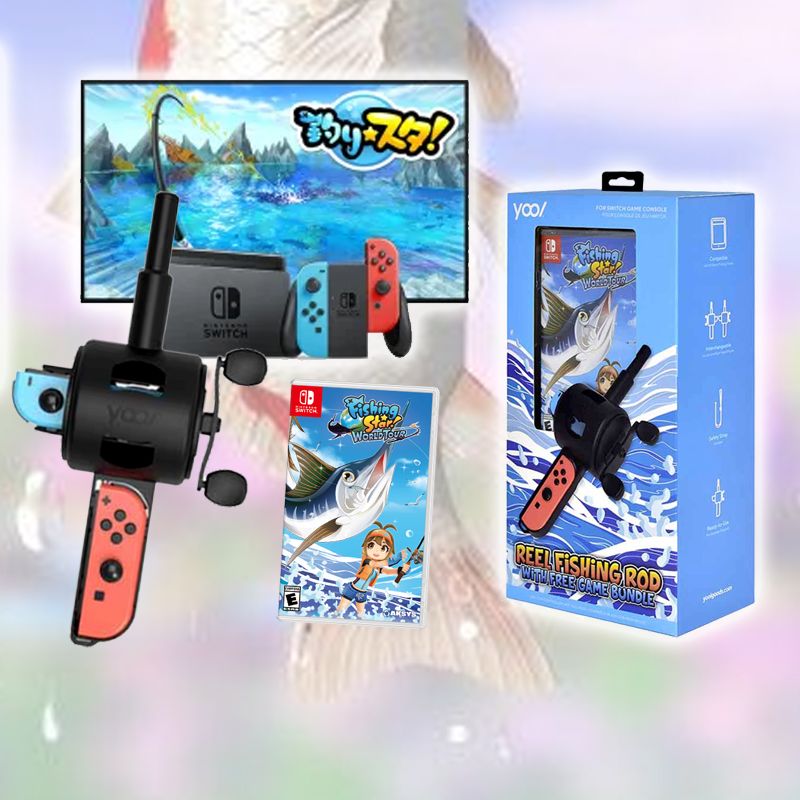 252 Reel Fishing Rod Bundle with Fishing Star World Tour