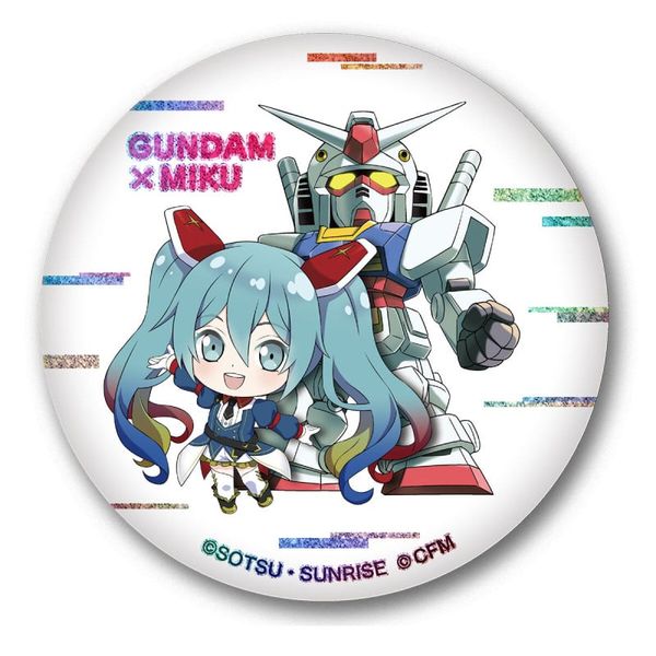 Gundam x Hatsune Miku Collaboration Badge Set