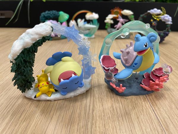 Pokemon Circular Diorama Collection - Mô hình Chính hãng ReMent