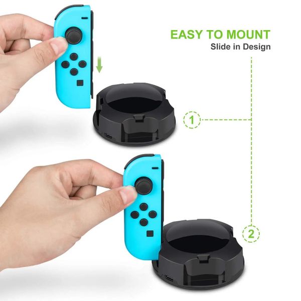 Đế sạc 4 Joy-Con có đèn LED hiển thị Dobe TNS-1882