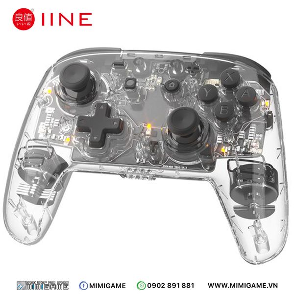 Tay cầm IINE Pro Controller Crystal cho Nintendo Switch L513