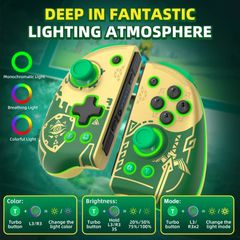 Tay cầm Joypad Golden Zelda cho Nintendo Switch IINE L806