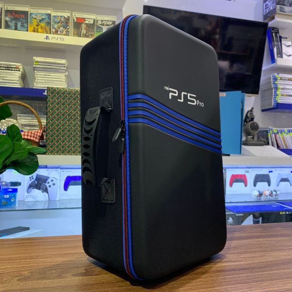 Túi chống sốc bảo vệ máy PS5 PRO/PS5/PS PORTAL, chất liệu chống nước, có quai đeo tiện lợi
