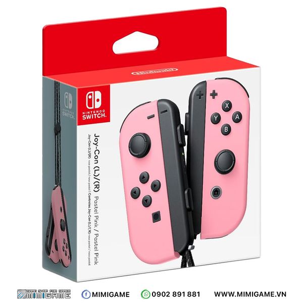 Nintendo Switch JoyCon (L/R) Pastel Pink