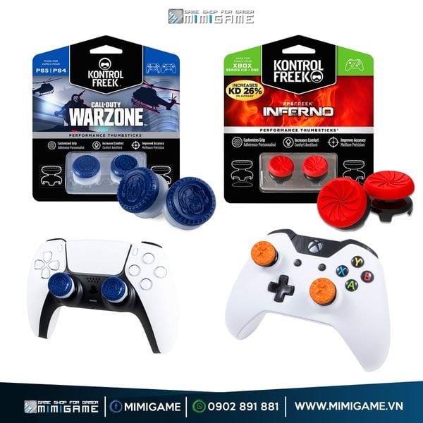 Bộ bọc cần Analog Kontrol Freek cho tay cầm PS5/PS4/XBOX SERIES/ XBOX ONE