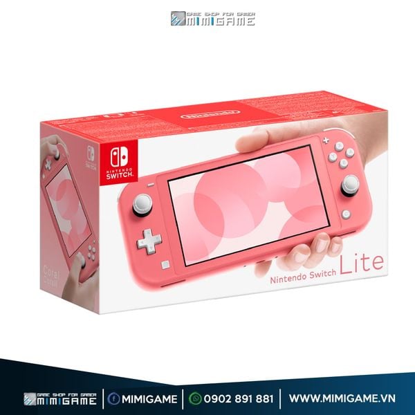 Máy Nintendo Switch Lite Coral Giá Rẻ | Mimigame.vn