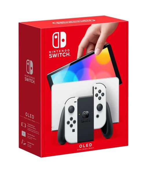 Máy Nintendo Switch Oled Model White Joy-Con Like New 98%