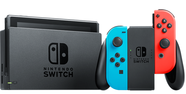 Nintendo Switch Red & Blue Joy-con Phiên bản pin chơi lâu hơn