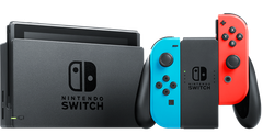 Nintendo Switch Red & Blue Joy-con Phiên bản pin chơi lâu hơn