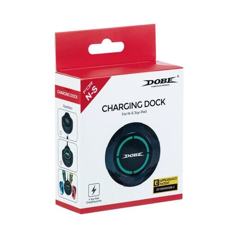 Đế sạc 4 Joy-Con có đèn LED hiển thị Dobe TNS-1882