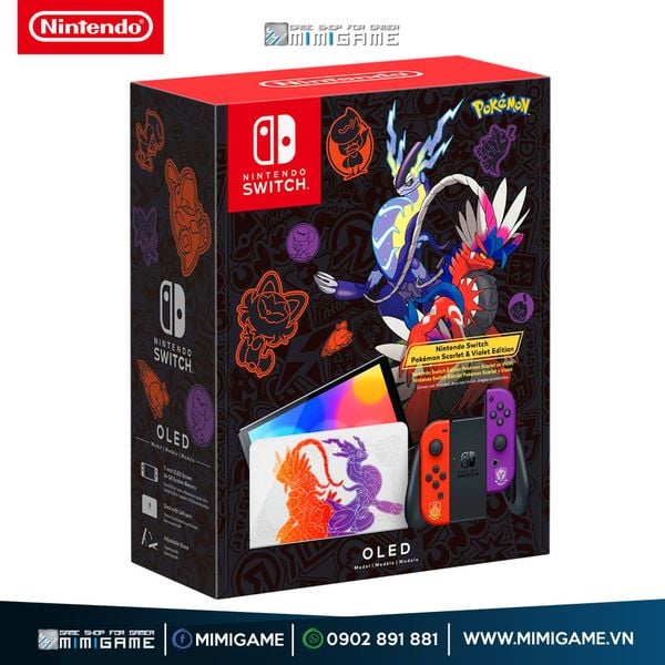 Máy Nintendo Switch Oled Pokemon Scarlet & Violet Edition