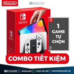 Máy Nintendo Switch Oled Combo Kèm Game Tiết Kiệm