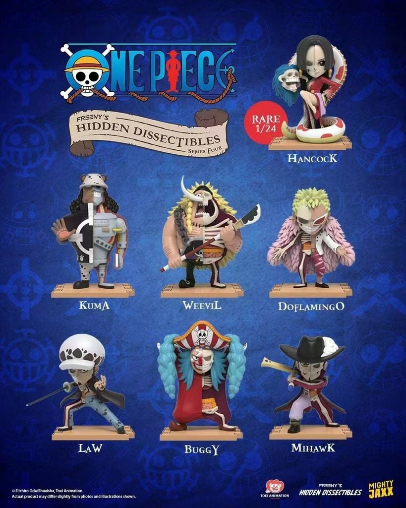 FREENY'S HIDDEN DISSECTIBLES : ONE PIECE (WARLORDS EDITION) VOL.4 BLIND BOX