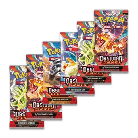 Thẻ Bài Pokémon TCG: Scarlet & Violet Obsidian Flames Booster Pack