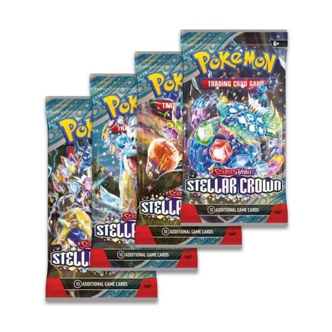 Thẻ bài Pokémon TCG: Scarlet & Violet Stellar Crown Booster Pack