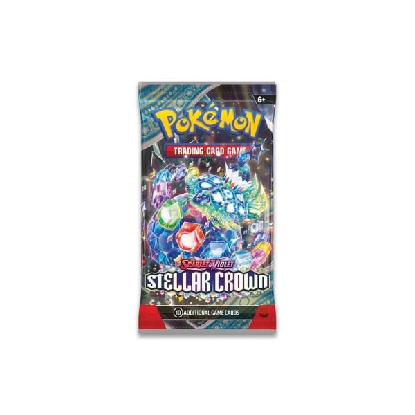 Thẻ bài Pokémon TCG: Scarlet & Violet Stellar Crown Booster Pack