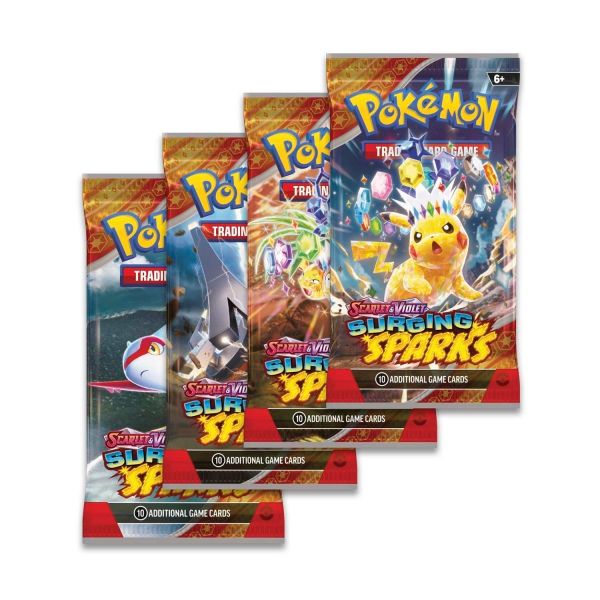 Thẻ bài Pokémon TCG: Scarlet & Violet Surging Sparks Booster Bundle