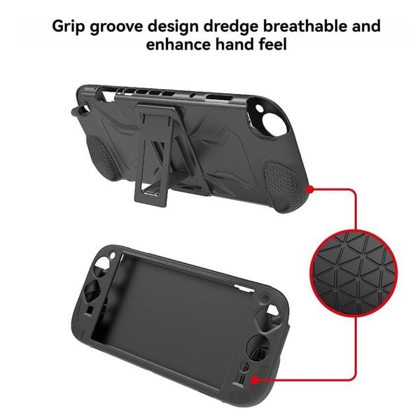 Ốp Silicone Chống Trượt Có Chân Đế Cho Máy Switch 2 - PG TECH GP366