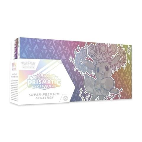 Thẻ bài Pokémon TCG: Scarlet & Violet – Prismatic Evolutions Super Premium Collection