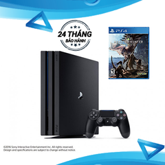 PlayStation 4 Pro 1TB - Monster Hunter World Combo