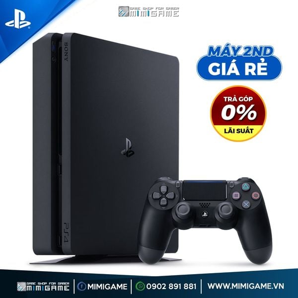 Máy PS4 Slim 1TB Chính Hãng Cũ Giá Rẻ