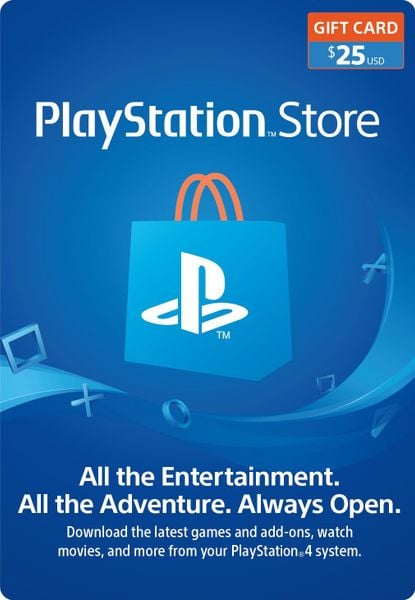 PSN $25 Digital Code