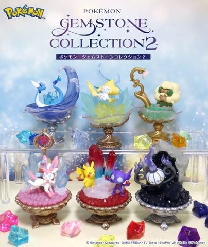 POKEMON GEMSTONE COLLECTION 2 - MÔ HÌNH CHÍNH HÃNG REMENT