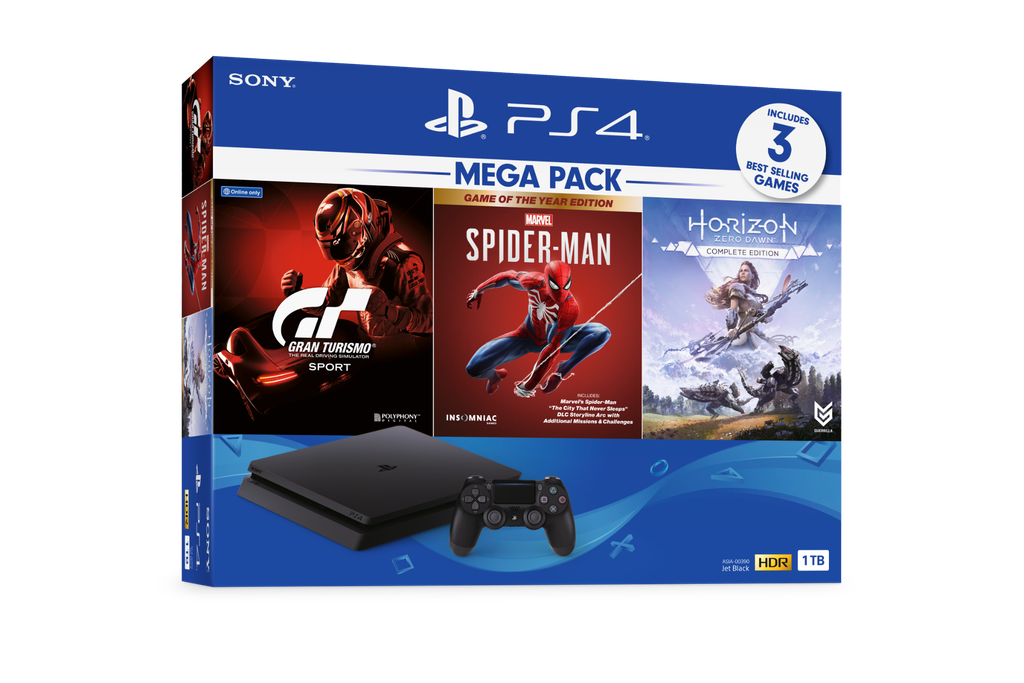 Playstation 4 Mega Pack 3/ 1TB CUH-2218B