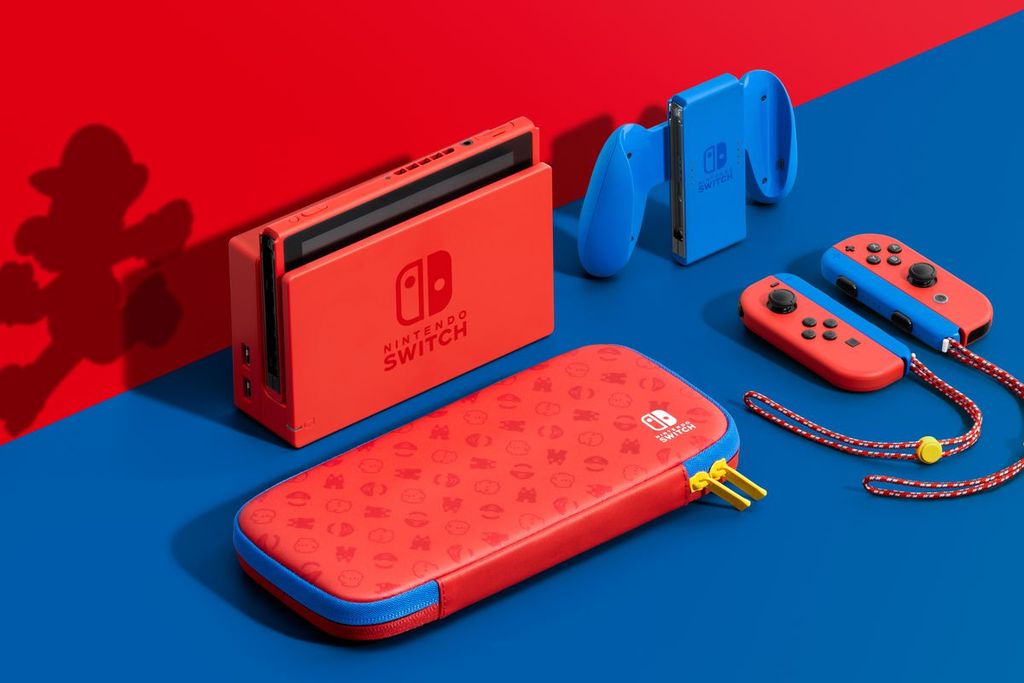 Máy Nintendo Switch Super Mario Edition Mod chip H@ck