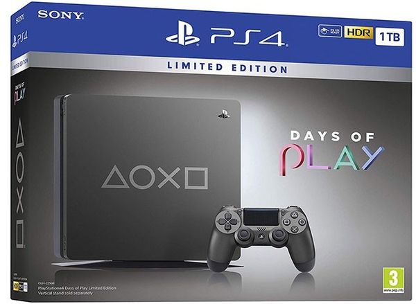 Playstation 4 Slim 1TB - Steel Grey Days Of Play