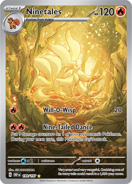 Thẻ Bài Pokémon TCG: Scarlet & Violet Obsidian Flames Booster Pack