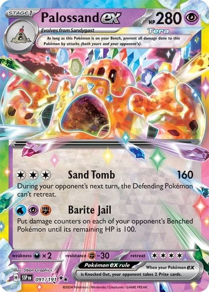 Thẻ bài Pokémon TCG: Scarlet & Violet Surging Sparks Booster Bundle
