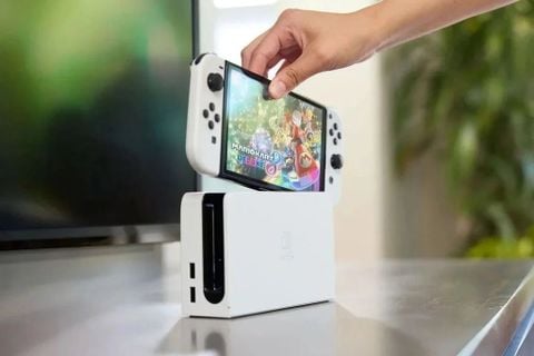 Máy Nintendo Switch Oled Model White Joy-Con Like New 98%