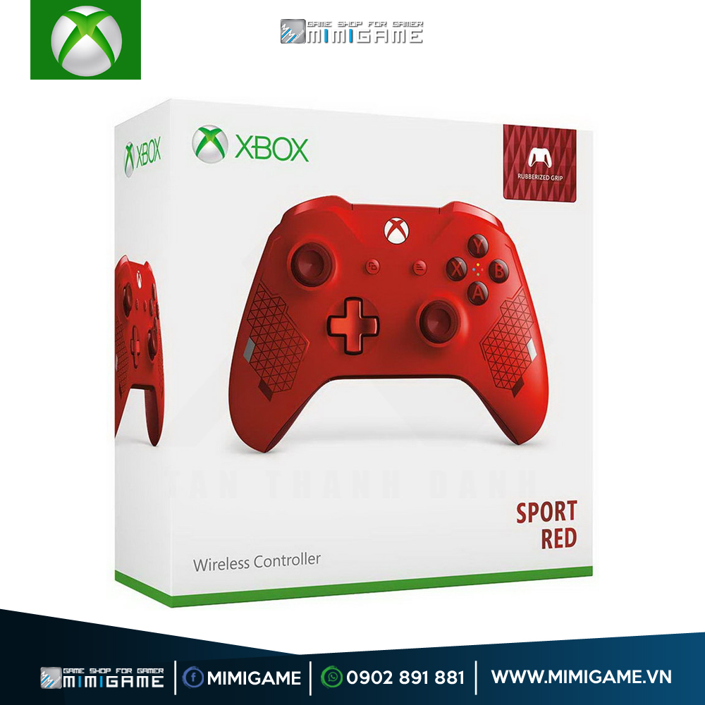 Tay Cầm Xbox One Wireless Controller Sport Red - MIMIGAME.VN
