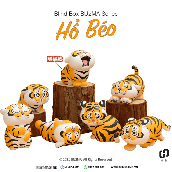 Panghu Xiaohu Daily Life of Tiger Cub Blind Box Bu2ma x 52 Toys