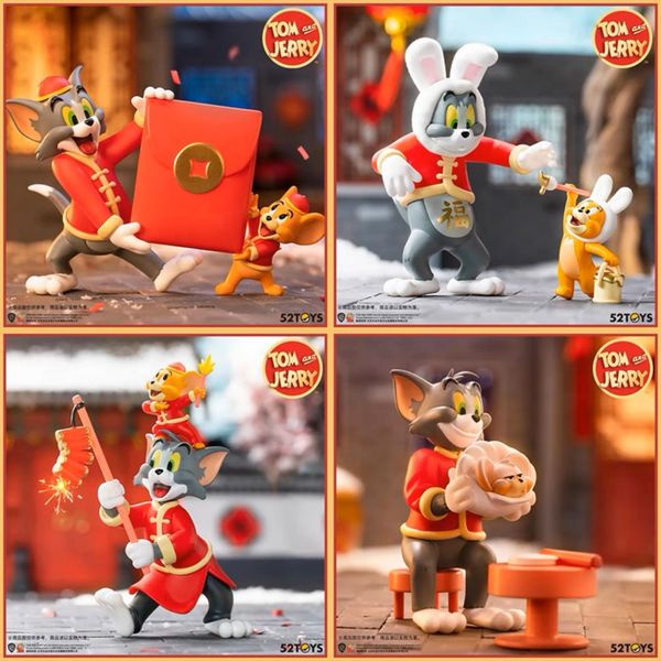 [52Toys] Tom&Jerry Happy New Year 2023 Blind Box Series Mimigame.vn