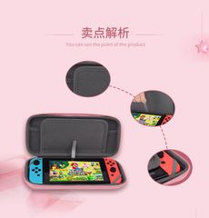 Túi đựng máy Nintendo Switch Animal Crossing Hồng Ngọt Ngào