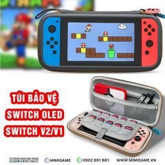 Bóp đựng máy Nintendo Switch Mario Bros in nổi 3D