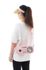 Túi đeo chéo đựng máy Nintendo Switch hình tay cầm SNES dễ thương độc đáo
